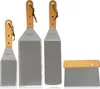 BBQ-Toro 4-teiliges Edelstahl Pfannenwender Set mit Produktbild-Vorschau 1