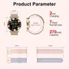 Smartwatch Frauen Damen mit Call, 1.32" mit Blutdruck SpO2 Produktbild-Vorschau 7