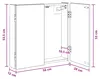 vidaXL Dartbordkast, gerecycled hout, 56 x 12 x 53,5 cm, Productafbeelding-voorbeeld 8