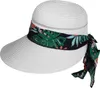 Exclusiver Damenhut mit Stoffband mit abnehmbarem Dach Produktbild-Vorschau 1