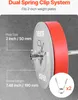 Barre d'haltère long VEVOR barre de traction chromée 120 cm Voir les images du produit 5