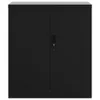 vidaXL Aktenschrank Schwarz 79x40x90 cm Stahl Produktbild-Vorschau 9