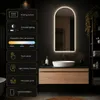 LoXa – Miroir de salle de bain en arche Casablanca avec LED Voir les images du produit 2