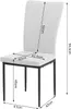 Woltu W0ATT0310-4, Samt, 150 kg, 4 Stück(e) Produktbild-Vorschau 7