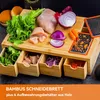 Schneidebretter, Frühstücksbrettchen mit 4 Lagerbehälter, Produktbild-Vorschau 8