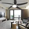 vidaXL Dekorativer Deckenventilator mit Licht 128 cm Braun Produktbild-Vorschau 10