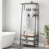 Wieszak do Przedpokoju z Siedziskiem i Półką na Buty 60 cm Podgląd zdjęcia produktu 5