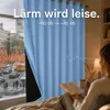 1x 100% zaciemniające zasłony termiczne Niebieska Podgląd zdjęcia produktu 5