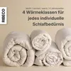 RIBECO GERMANY Vegane Decke Faser 155x220 cm – Wärmeklasse Produktbild-Vorschau 6