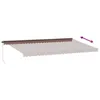 Möbel Markise Manuell mit LEDs Braun 600x300 cm - Produktbild-Vorschau 6