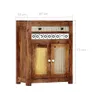 The Living Store Beistellschrank 60x30x75 cm Massivholz Produktbild-Vorschau 6
