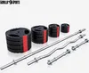 GORILLA SPORTS® Hantelset - 100kg , Langhantelstange 170cm, Produktbild-Vorschau 2