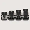 Four car seats are displayed side-by-side against a plain background, showcasing different configurations or sizes. Produktbild-Vorschau