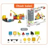 Olvy Magnetické stavební bloky Montessori hračka Náhled obrázku produktu 6