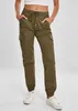 Urban Classics Ladies - High Waist Cargo Pants oliv - XL Produktbild-Vorschau 30