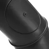 Raik Basic Rauchrohrbogen 150mm mit Tür 4-tlg schwarz für Produktbild-Vorschau 3