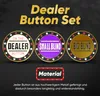 wortek Poker Button Set Dealer Button Set aus Metall inkl. Produktbild-Vorschau 6