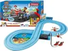 A Paw Patrol Carrera First race track set with cars and packaging. Voir les images du produit