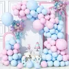 Ballonbogen-Set 147-tlg. Pastellblau/Rosé für Feste Productafbeelding-voorbeeld