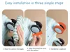 8-teiliges Set Silikon-Rollenschutzhüllen für Koffer mit 8 Produktbild-Vorschau 9