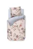 A top-down view of a bedding set, including a pillow and duvet cover, laid out on a white background. Produktbild-Vorschau
