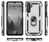 Multiple views of a phone case with a ring holder, including front, side, and bottom views. Produktbild-Vorschau