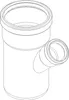 Poloplast POLO-KAL NG, Abzweig, DN 110/50/45, 1 Stk. Produktbild-Vorschau 3