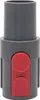 A close-up studio shot of a vacuum cleaner adapter. Produktbild-Vorschau