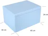 Creative Deco XXL Blau Große Holzkiste Aufbewahrungsbox Produktbild-Vorschau 2
