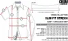 Brandneu Designer Hemd CARISMA Hellblau mit Tech-Print L Produktbild-Vorschau 5