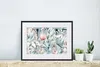 MuchoWow® MuchoWow® Gerahmtes Poster Aquarelle - Tiere - Produktbild-Vorschau 6
