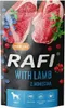 Rafi Karma Dla Psów Z Jagnięciną W Saszetce 500 G Podgląd zdjęcia produktu 1