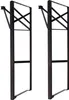 Two black metal table legs are shown against a white background. Podgląd zdjęcia produktu