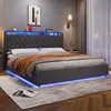 MODFU Boxspringbetten 180x200 mit Bettkasten,Doppelbett mit Produktbild-Vorschau 2