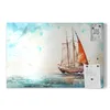 DEQORI Magnettafel Metall 60x40 cm 'Meeresträumerei' Produktbild-Vorschau 2