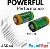 2 piles photo 4SR44 PoundMax, 6,2V, équivalent V28PX, PX28, Voir les images du produit 3
