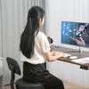 Chaise de bureau HOMCOM, réglable en hauteur, chaise de Voir les images du produit 8
