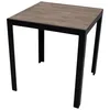 DEGAMO Gartentisch Bistrotisch ROMA 70x70cm, Alu anthrazit Produktbild-Vorschau 5
