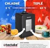Přenosná mini chladnička s funkcí 2 v 1 27x31x41cm - černá Náhled obrázku produktu 8