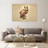 Bilder auf glas - Eule Vogel Natur - 100x70cm - Glasbilder Produktbild-Vorschau 7