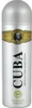A silver spray can with a gold band and black text. Produktbild-Vorschau