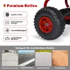 Gokart mit Verstellbarem Sitz & Handbremse Tretauto bis Produktbild-Vorschau 3