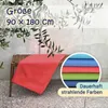 Sporthandtuch Mikrofaser, 90x180 cm, rot, mit praktischer Produktbild-Vorschau 3