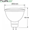 Zestaw 6 sztuk żarówek LED LUMILED 12V GU5.3 MR16, 6W, Podgląd zdjęcia produktu 7