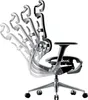 Ergonomické křeslo Diablo V-Master: černo-bílá Náhled obrázku produktu 3