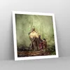 Poster - Poster ohne Rahmen - Elefant Dschungel Nebel - Produktbild-Vorschau 7
