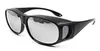 GKA Überziehbrille Sonnenbrille silber verspiegelt für Produktbild-Vorschau 2