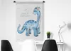 MuchoWow® Wandteppich Wandbehang Kinderzimmer - Dinosaurier Produktbild-Vorschau 4