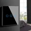 Glas Touch Lichtschalter Wandschalter Touchscreen Schalter Produktbild-Vorschau 2