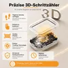 Schrittzähler digital 3D Sensor ohne App LCD Display Produktbild-Vorschau 2